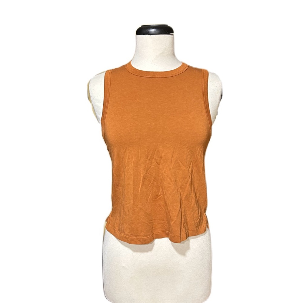 Lululemon Shirt Womens XS/S Terracotta Sleeveless Tank Top Athletic Yoga Gym